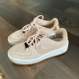 Light pink Nike Air Force 1
